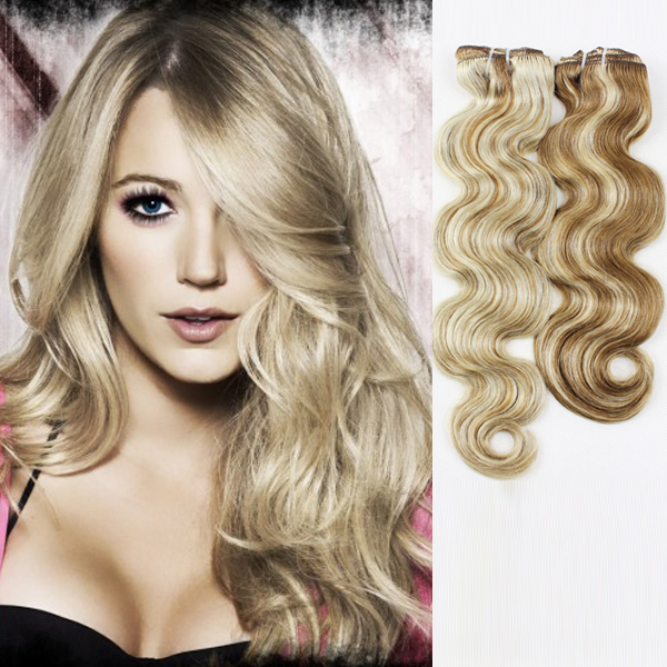 Dark blonde hair extension  LJ20